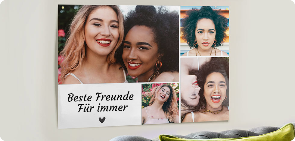 Foto Poster als Foto Collage